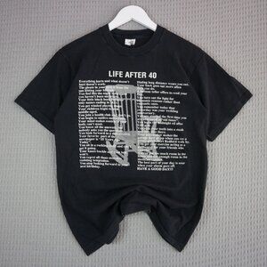 1990s Single Stitch Life After 40 Vintage Tee
